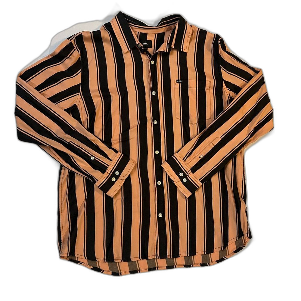 NEW OBEY Dress Shirt